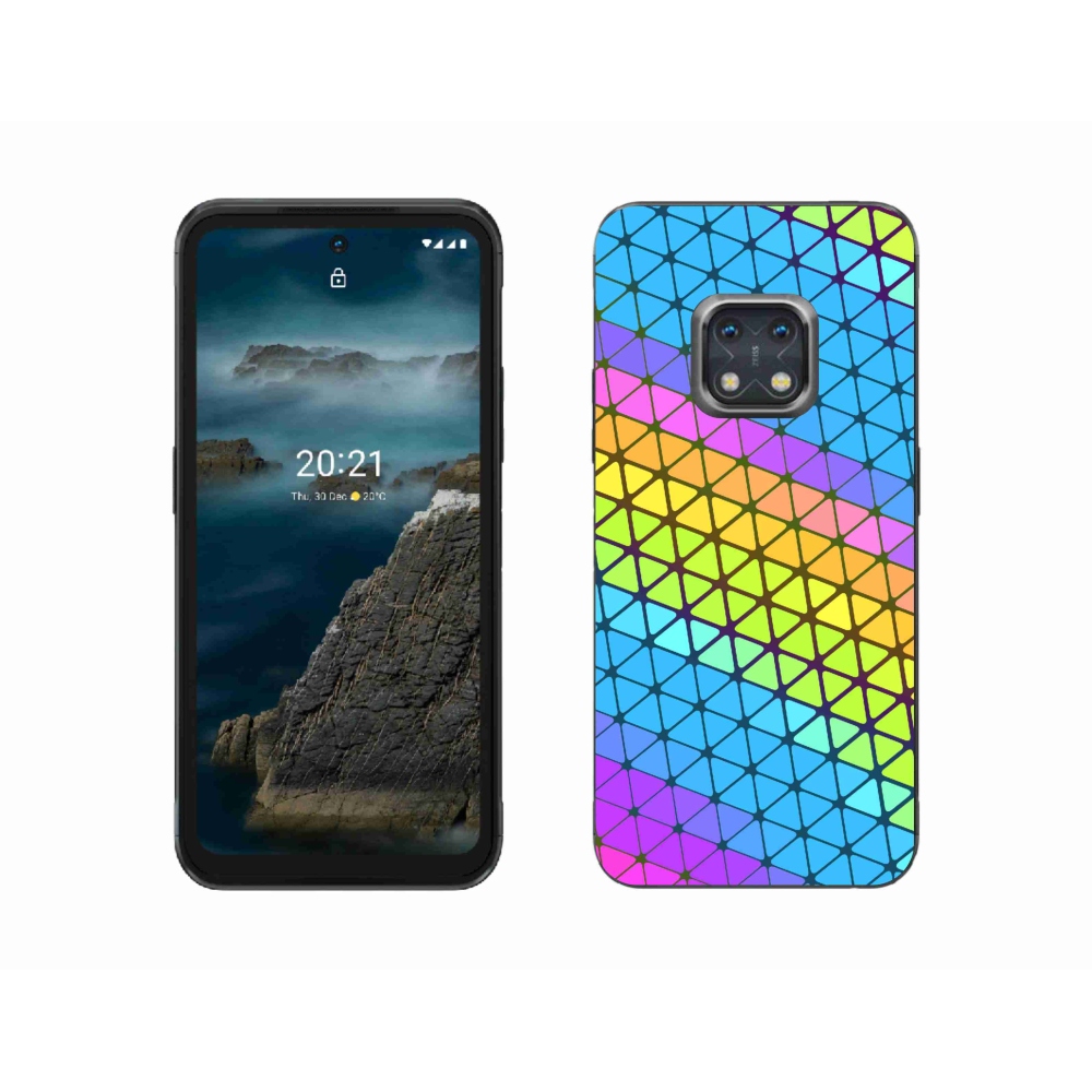 Zselés borítás mmCase a Nokia XR20 készülékhez - absztrakt motívum 16