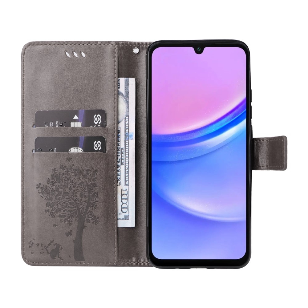 Fák könyve tok Samsung Galaxy A16 4G/5G/A26 5G - szürke