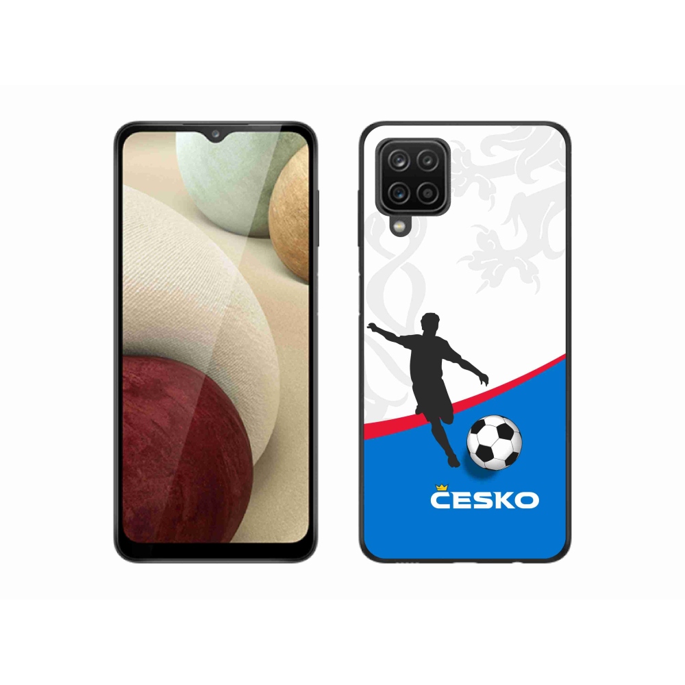 Gél borítás mmCase Samsung Galaxy M12 - futball Csehország 1