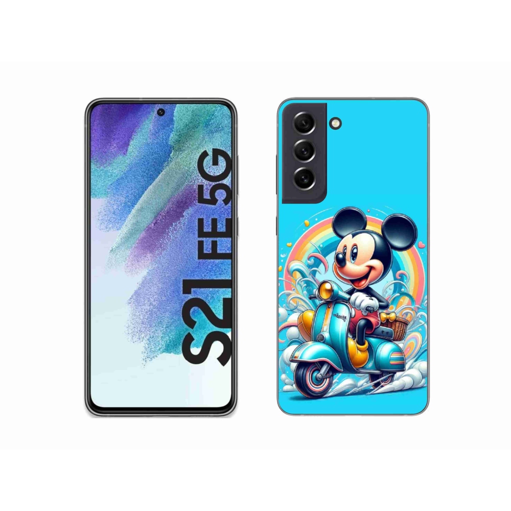 Zselés borítás mmCase Samsung Galaxy S21 FE 5G - mickey egér 2