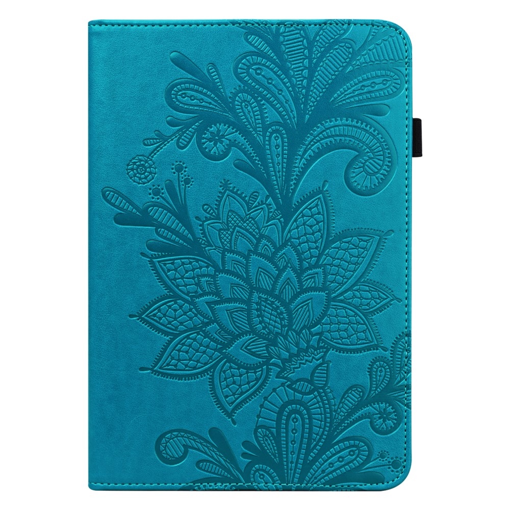 Virágos tok Lenovo Tab M8 4. generációs (2024) Lenovo Tab M8 4. generációs (2024) - kék