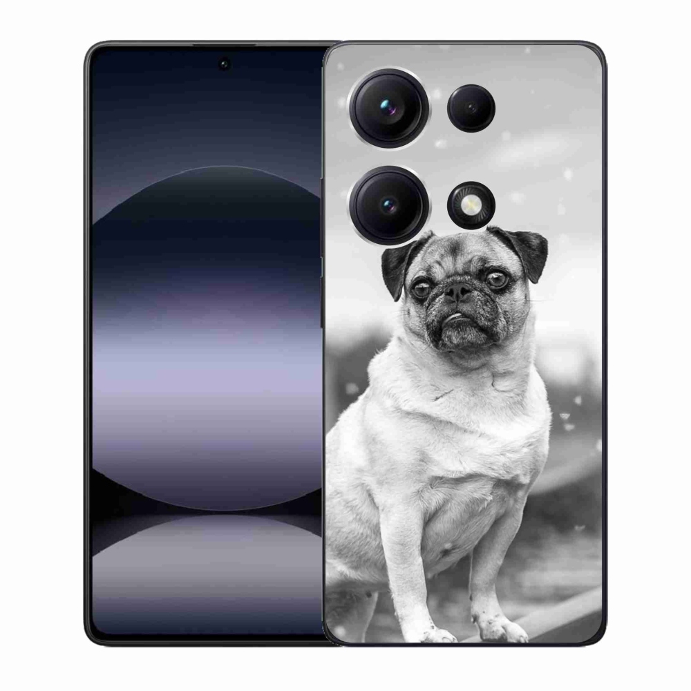 Gél borítás mmCase a Xiaomi Redmi Note 14S-hez - mopsz