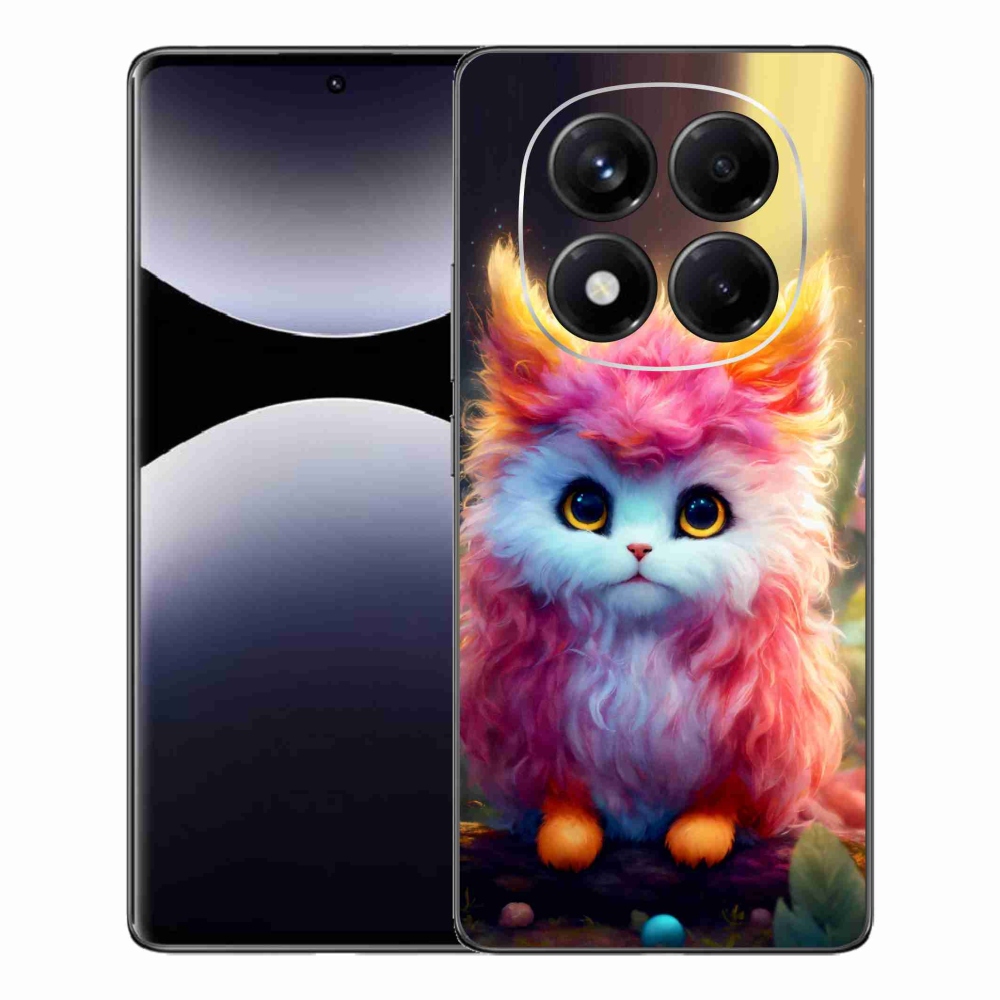 Gél borítás mmCase a Xiaomi Redmi Note 14 Pro számára - aranyos cica 5