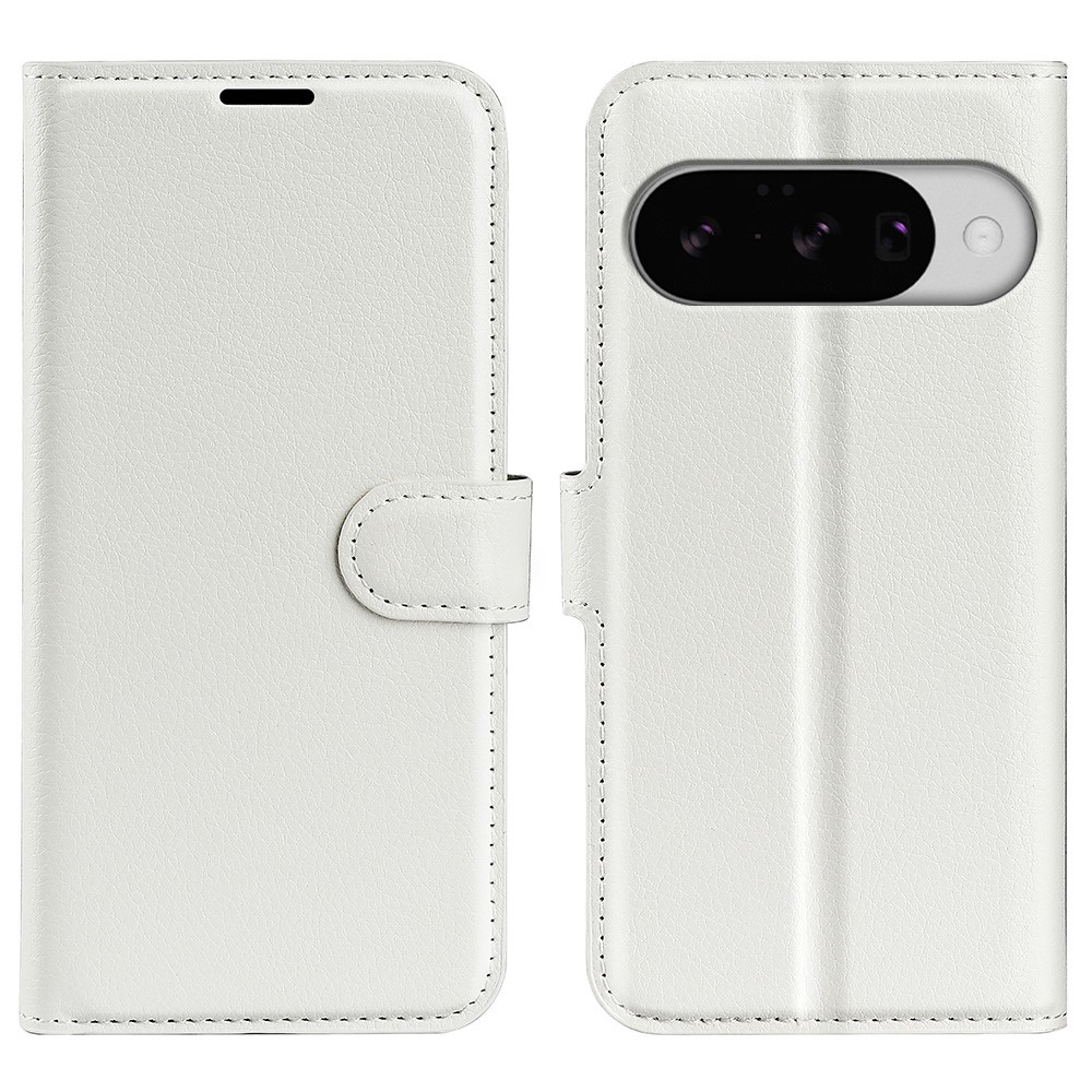 Litchi könyv tok Google Pixel 10 - fehér