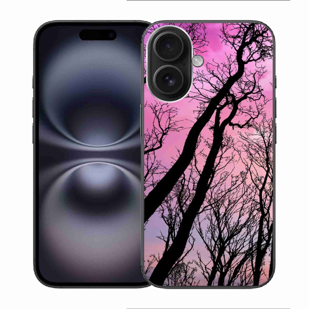 Gél tok mmCase iPhone 16 készülékhez - kidőlt fák