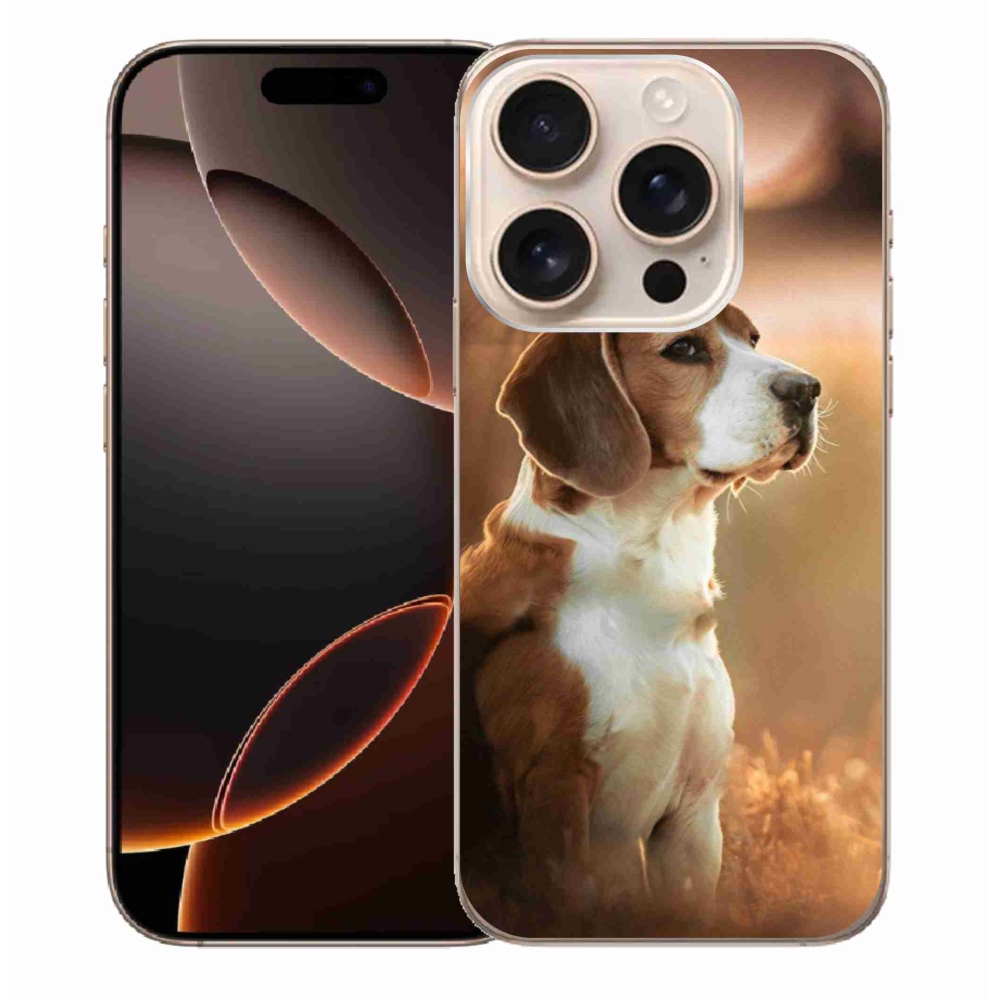 Gél védőburkolat mmCase iPhone 16 Pro Max készülékhez - bézs színű