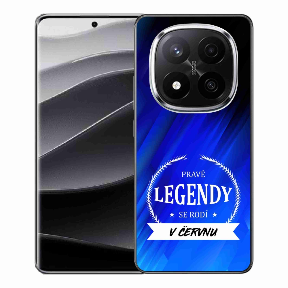 Gél borítás mmCase a Xiaomi Redmi Note 14 Pro+ 5G - legenda júniusi kék háttérrel