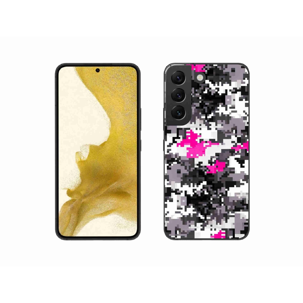 Zselés borítás mmCase Samsung Galaxy S22 5G - terepszínű minta 4