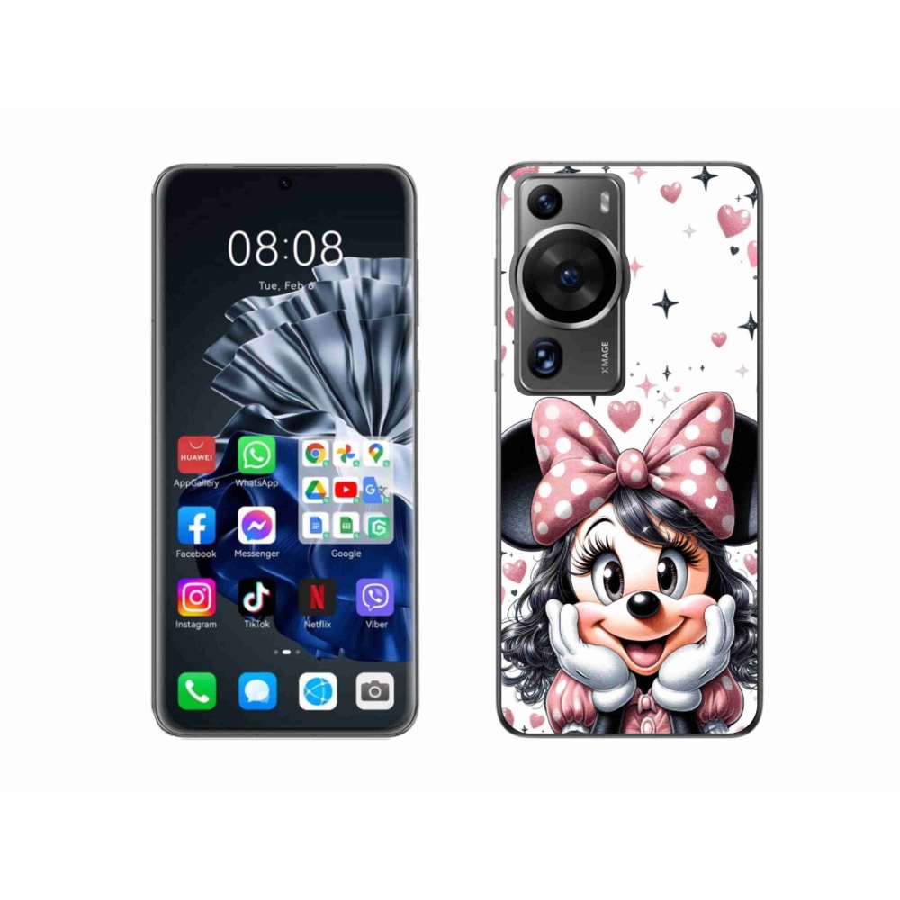 Gél borítás mmCase a Huawei P60 Pro készülékhez - minnie
