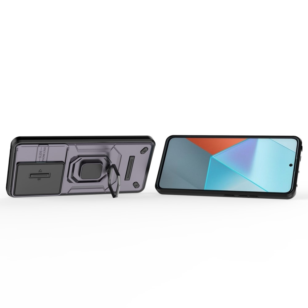 Lencseálló hibrid borítás a Xiaomi Redmi Note 13 Pro 5G/Poco X6 5G készülékhez - lila