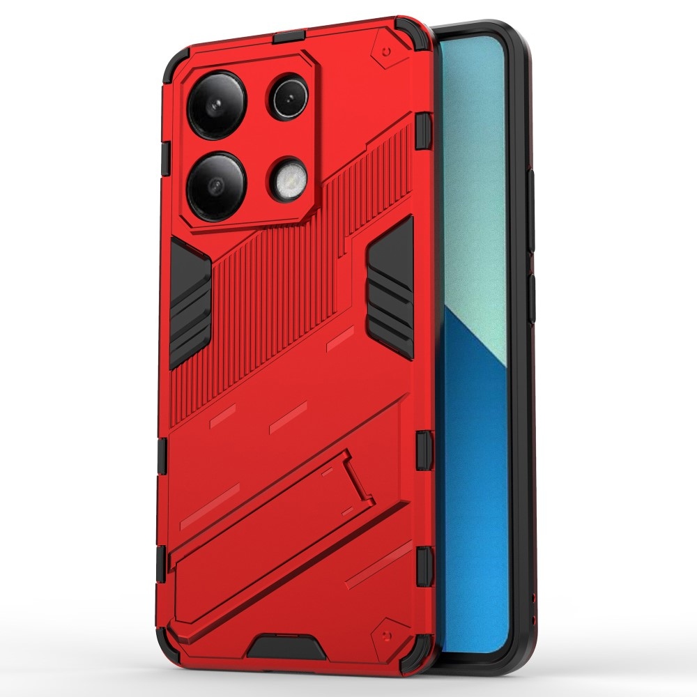Tartós borítás Xiaomi Redmi Note 13-hoz - piros