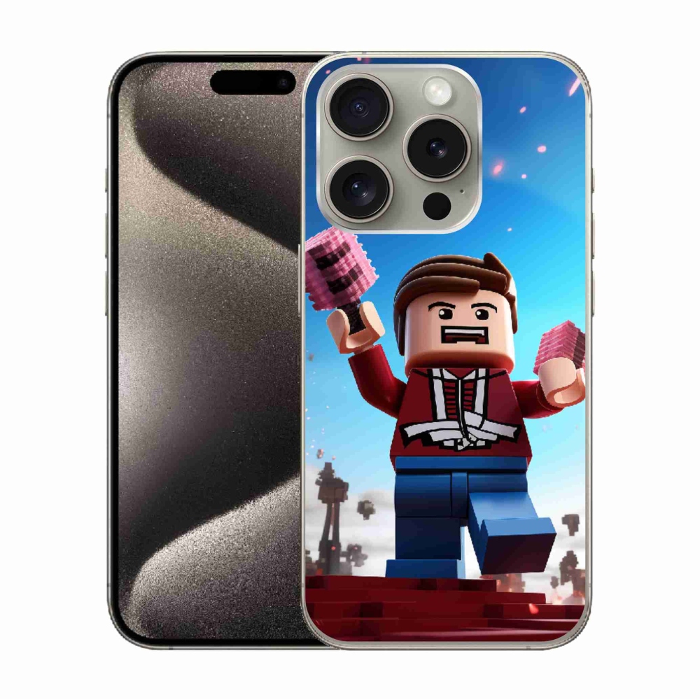 Zselés borítás mmCase iPhone 15 Pro készülékhez - roblox 2