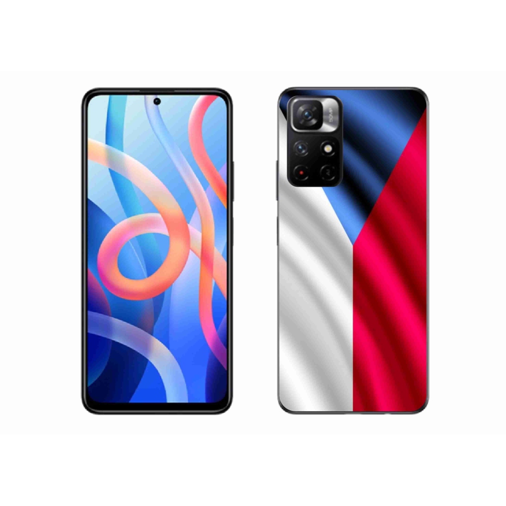 Gél borító mmCase a Xiaomi Redmi Note 11S 5G - cseh zászlóhoz