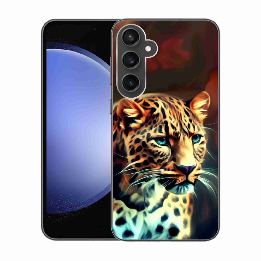 Zselés borítás mmCase Samsung Galaxy S23 FE készülékhez - leopárd