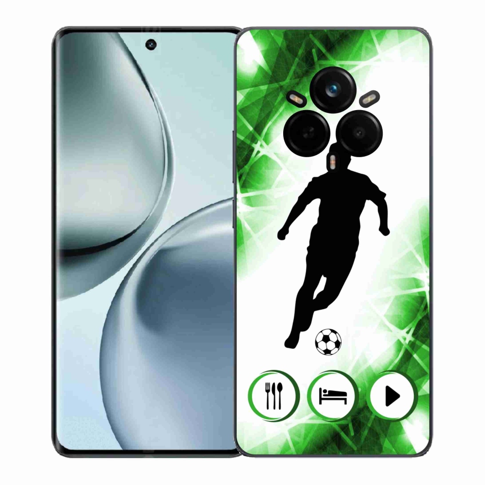 Gél borítás mmCase a Realme 14 Pro 5G számára - focista