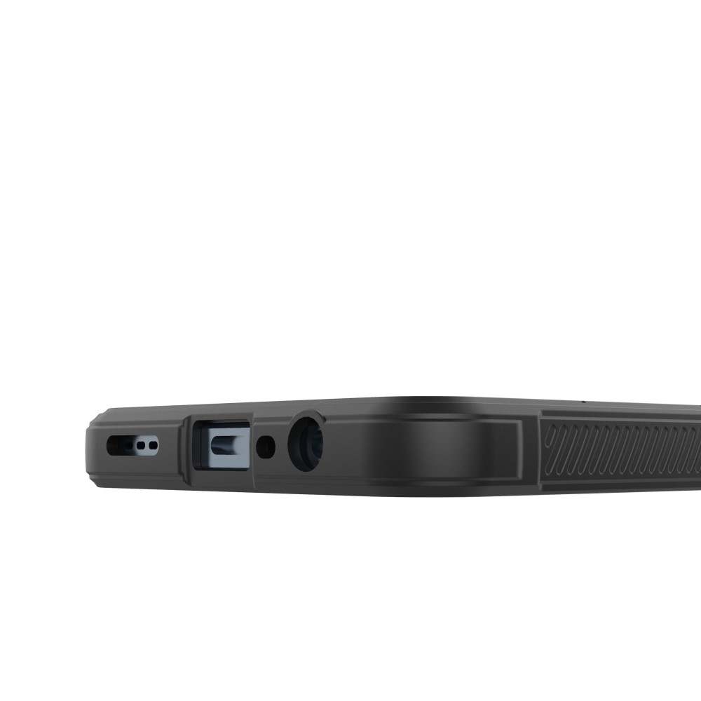 Rugg tartós zselés tok a Realme C63-hoz - fekete