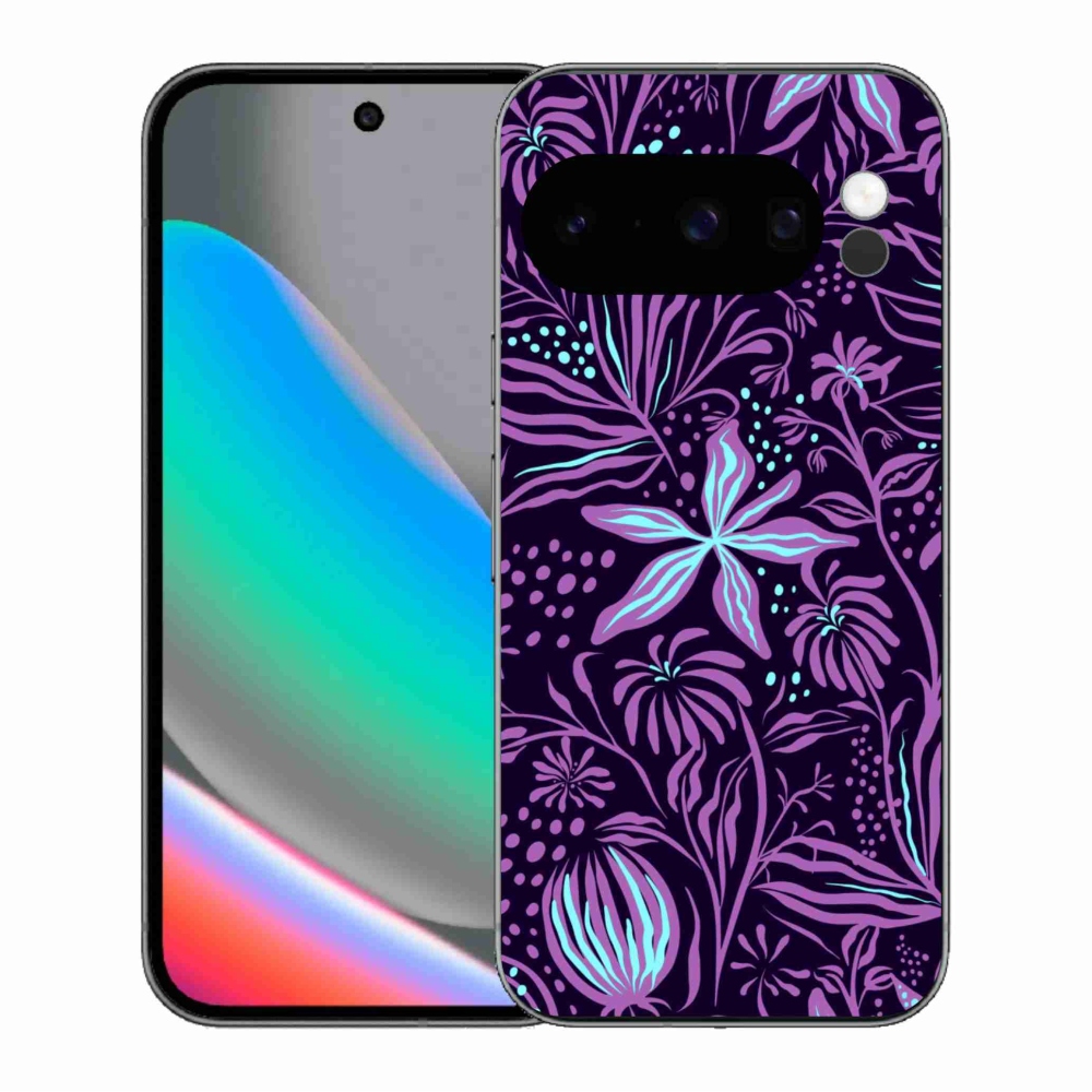Zselés borítás mmCase a Google Pixel 10 Pro számára - virágok 2