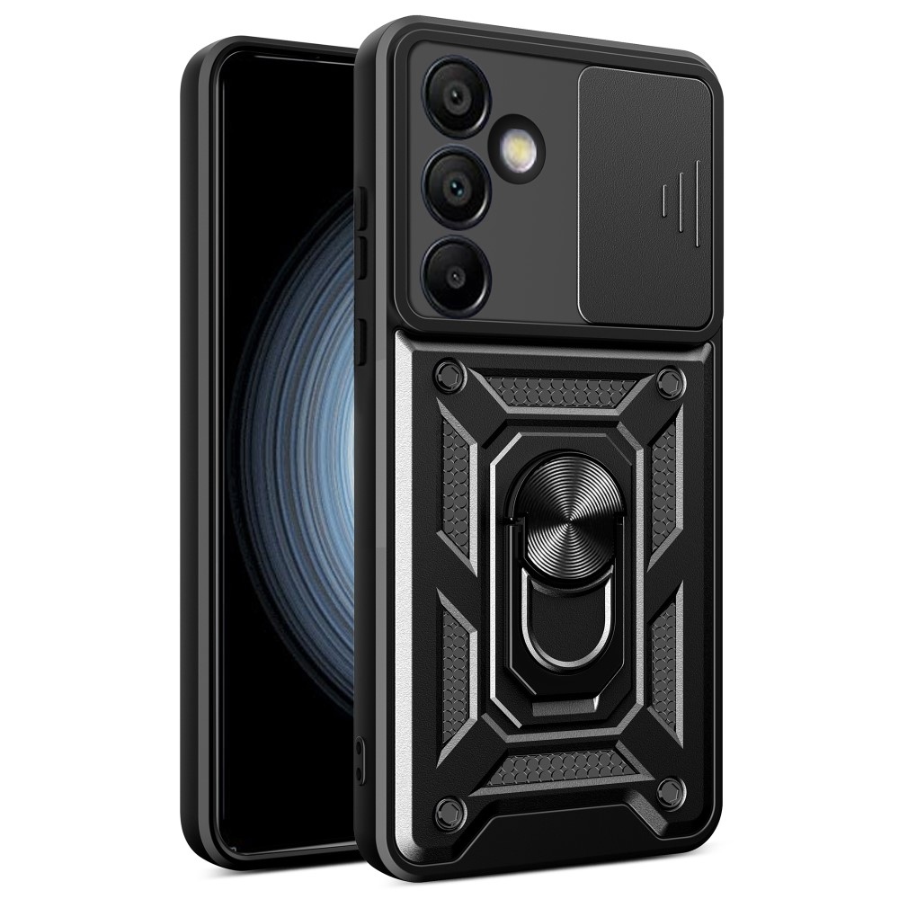 Csúszásálló borítás Samsung Galaxy S24 FE készülékhez - fekete