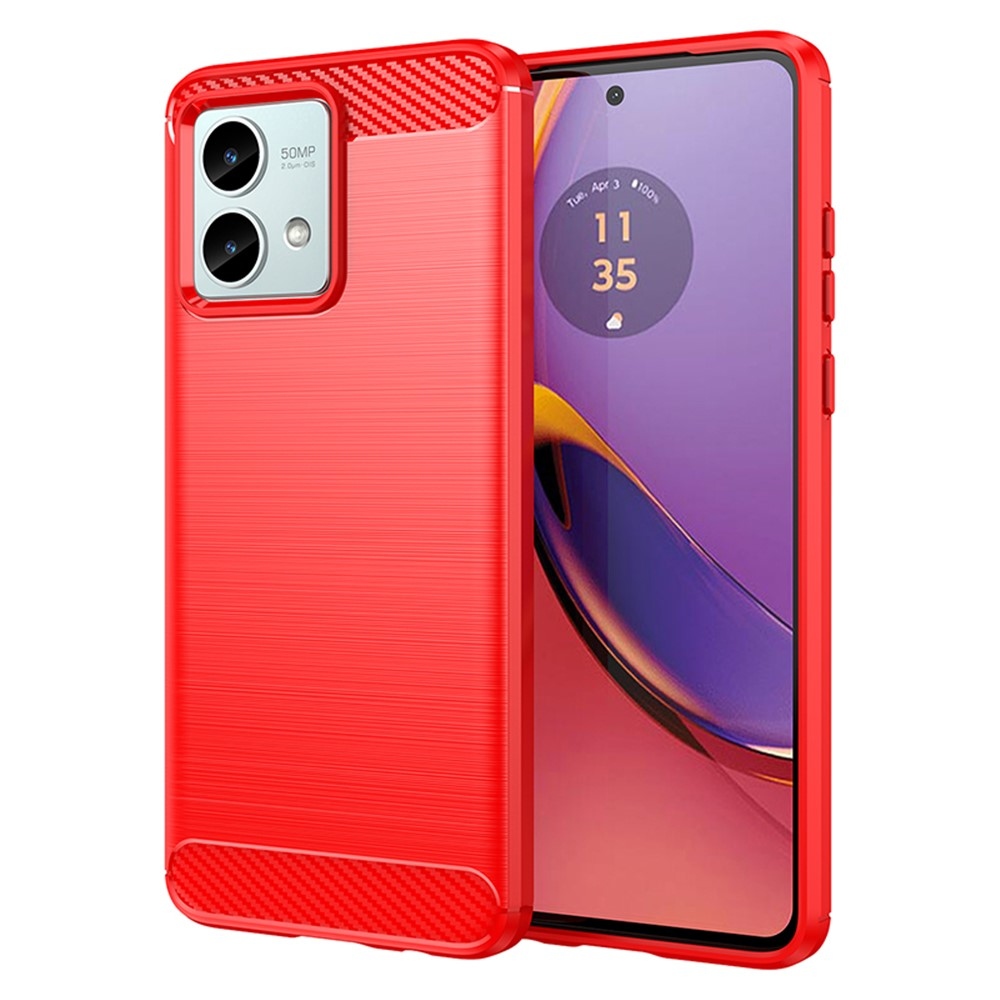 Szénálló zselés tok Motorola Moto G84 5G - piros