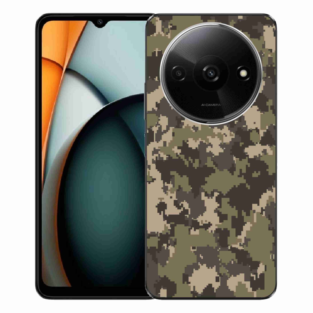 Gél borítás mmCase a Xiaomi Redmi A3-hoz - terepszínű minta 12