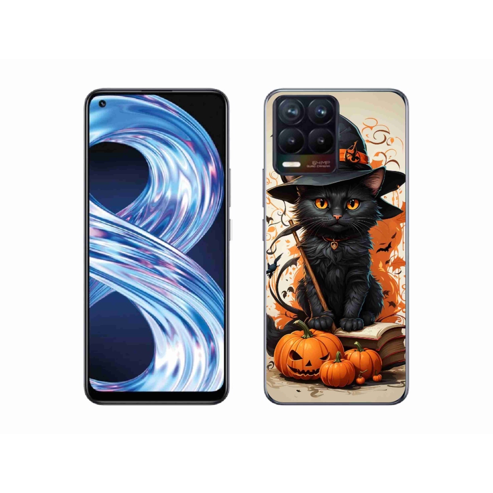 Gél borítás mmCase a Realme 8 Pro-hoz - macskavarázsló