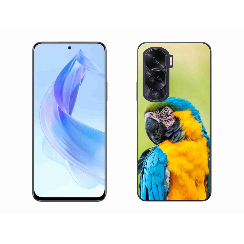 Gél tok mmCase a Honor 90 Lite-hoz - papagáj ara 2