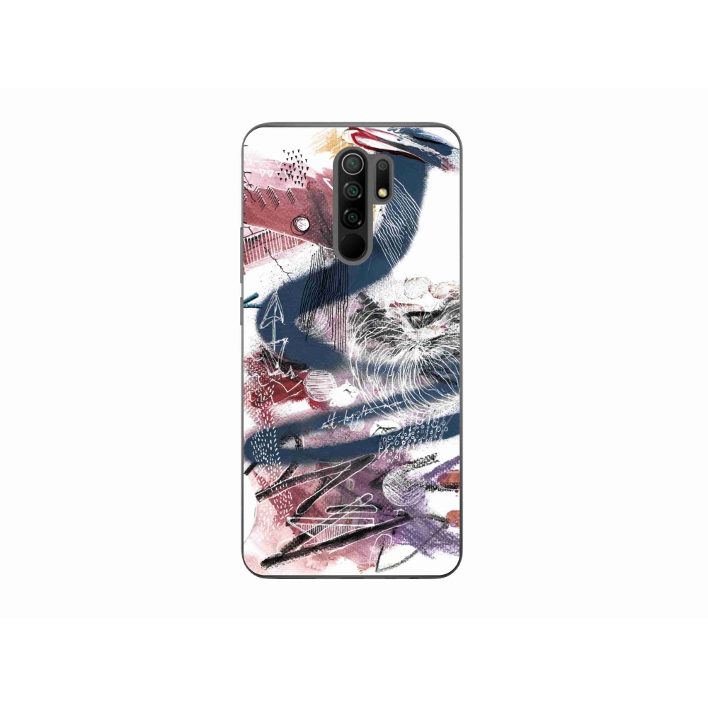 Gél borítás mmCase a Xiaomi Redmi 9-hez - absztrakt motívum 28