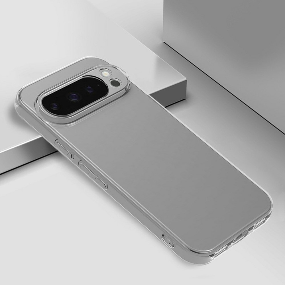 Átlátszó zselés tok a Google Pixel 10 Pro számára - átlátszó