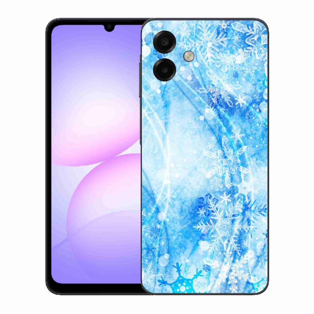 Gél borító mmCase Samsung Galaxy A07 4G - hópelyhekhez