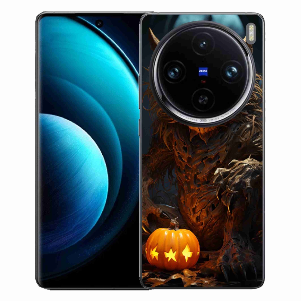 Gél borítás mmCase a Vivo X100 Pro 5G készülékhez - Halloween szörnyeteg