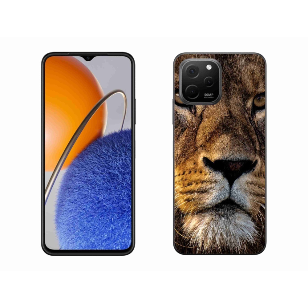 Gél tok mmCase a Huawei Nova Y61 készülékhez - oroszlán