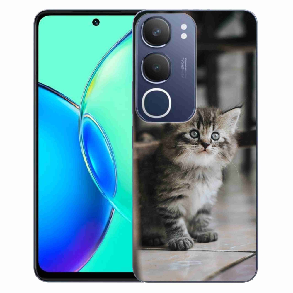 Gél borítás mmCase a Vivo Y19s készülékhez - cica