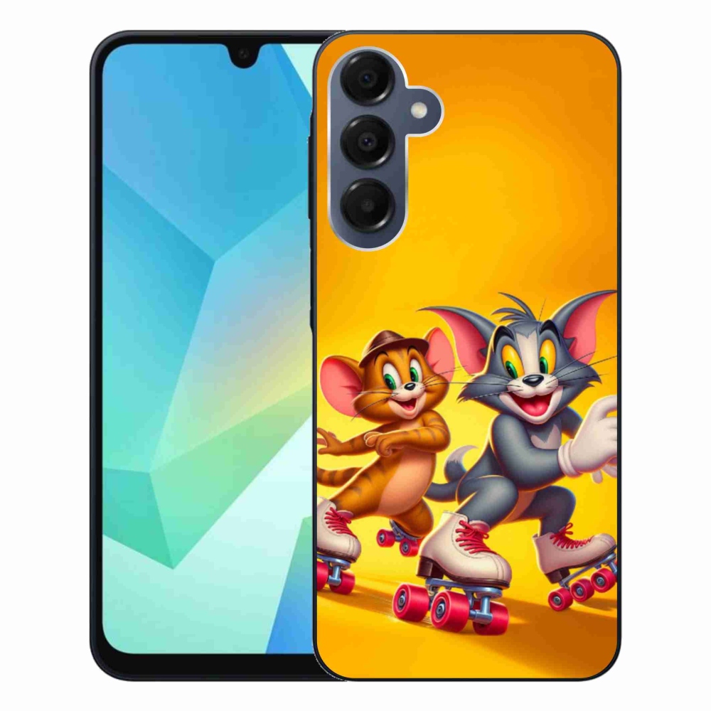 Zselés borítás mmCase Samsung Galaxy A16 4G/5G készülékhez - tom and jerry