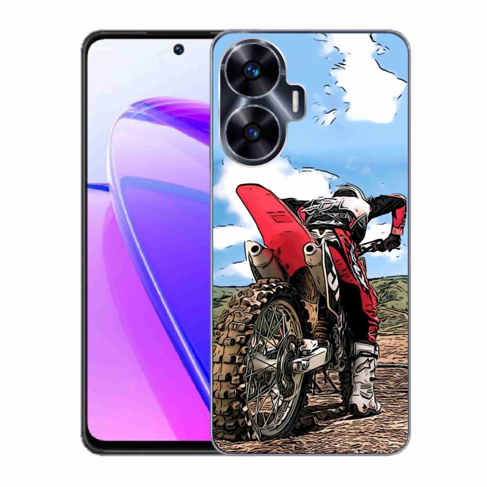 Gél borítás mmCase a Realme C55 készülékhez - moto