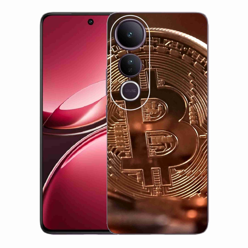 Gél borító mmCase a Vivo V50 Lite 4G/5G számára - bitcoin