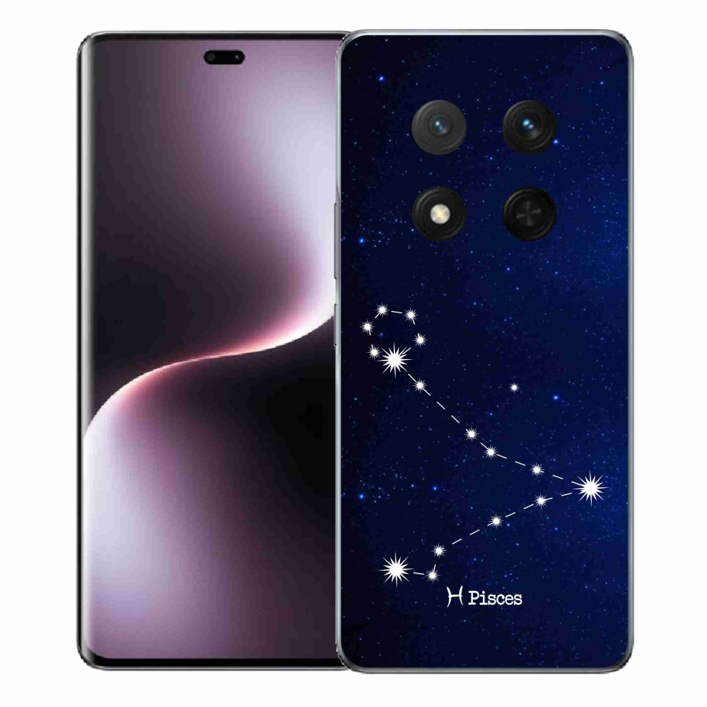 Gél borítás mmCase a Honor Magic 7 Lite 5G számára - csillagkép Halak