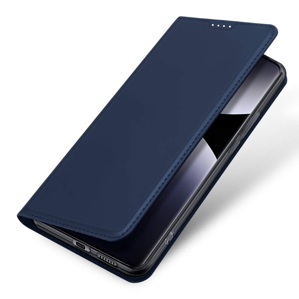 DUX könyvtáska Xiaomi Redmi Note 14 Pro - sötétkék