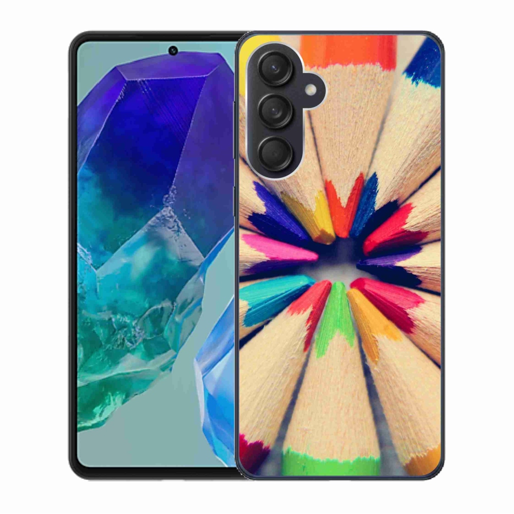 Gél védőhuzat mmCase Samsung Galaxy M55 5G - zsírkrétákhoz