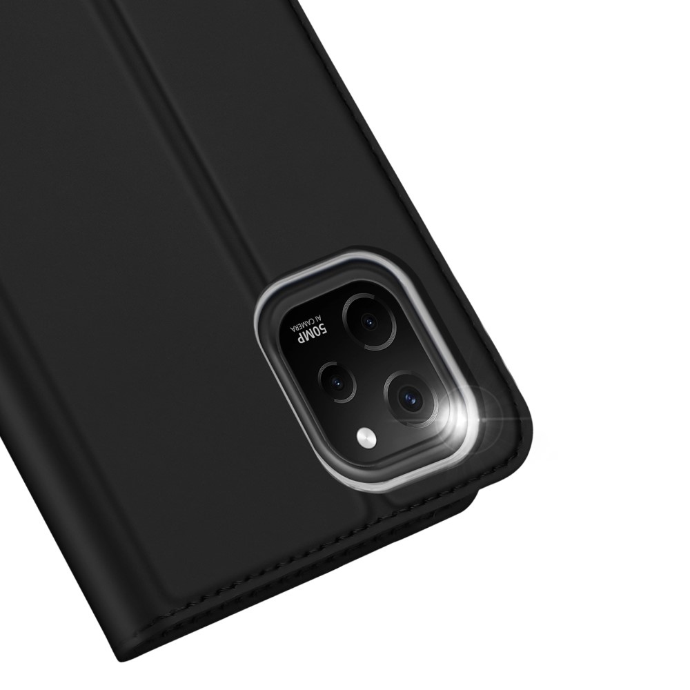 DUX könyvtáska Huawei Nova Y61 készülékhez - fekete