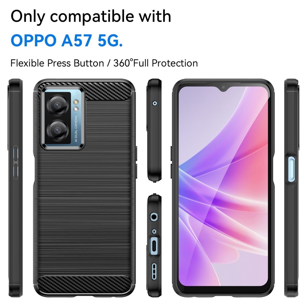 Szénálló zselés tok a Realme Narzo 50 készülékhez - fekete