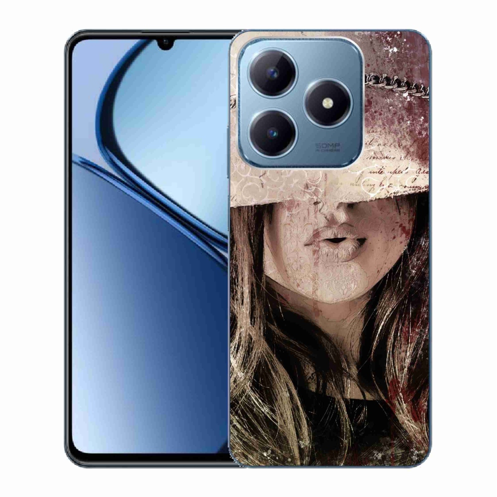 Gél borítás mmCase a Realme C63 készülékhez - lány