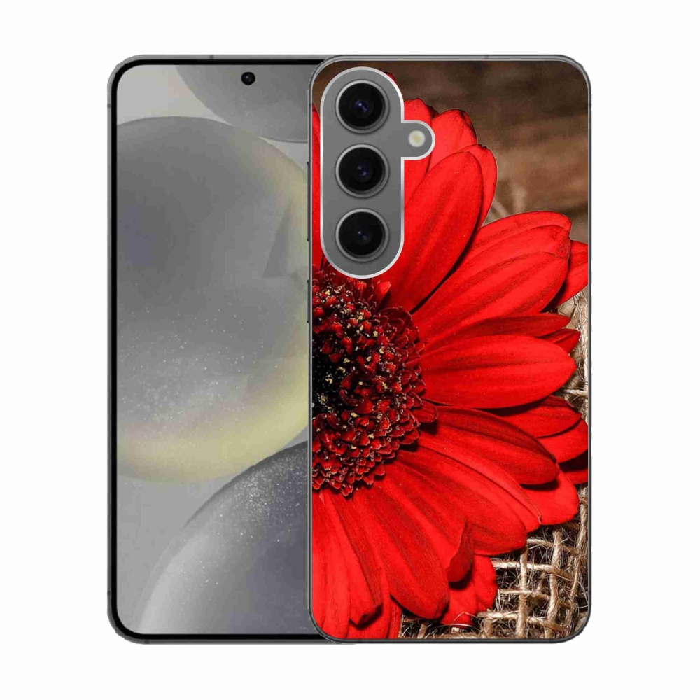 Gél borítás mmCase Samsung Galaxy S24 készülékhez - gerbera