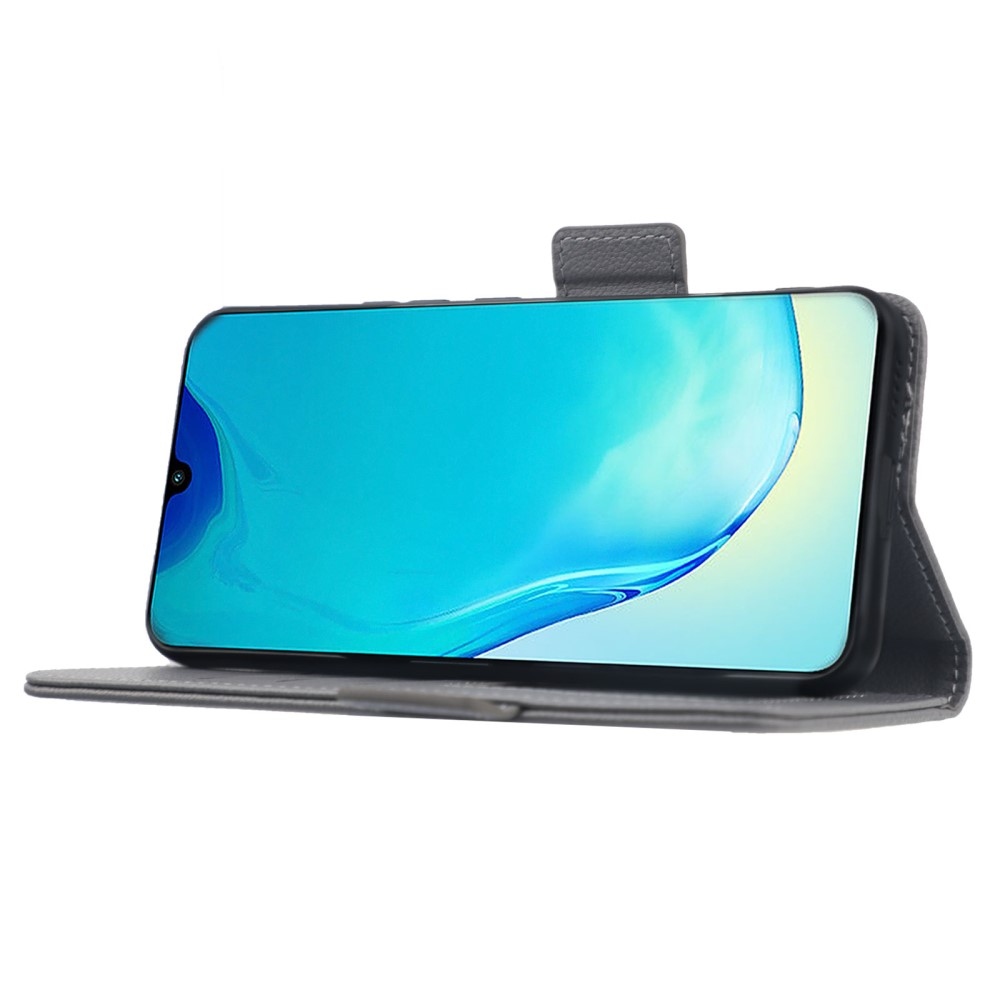 Tárcás könyv tok a Vivo X80 Lite-hoz - szürke