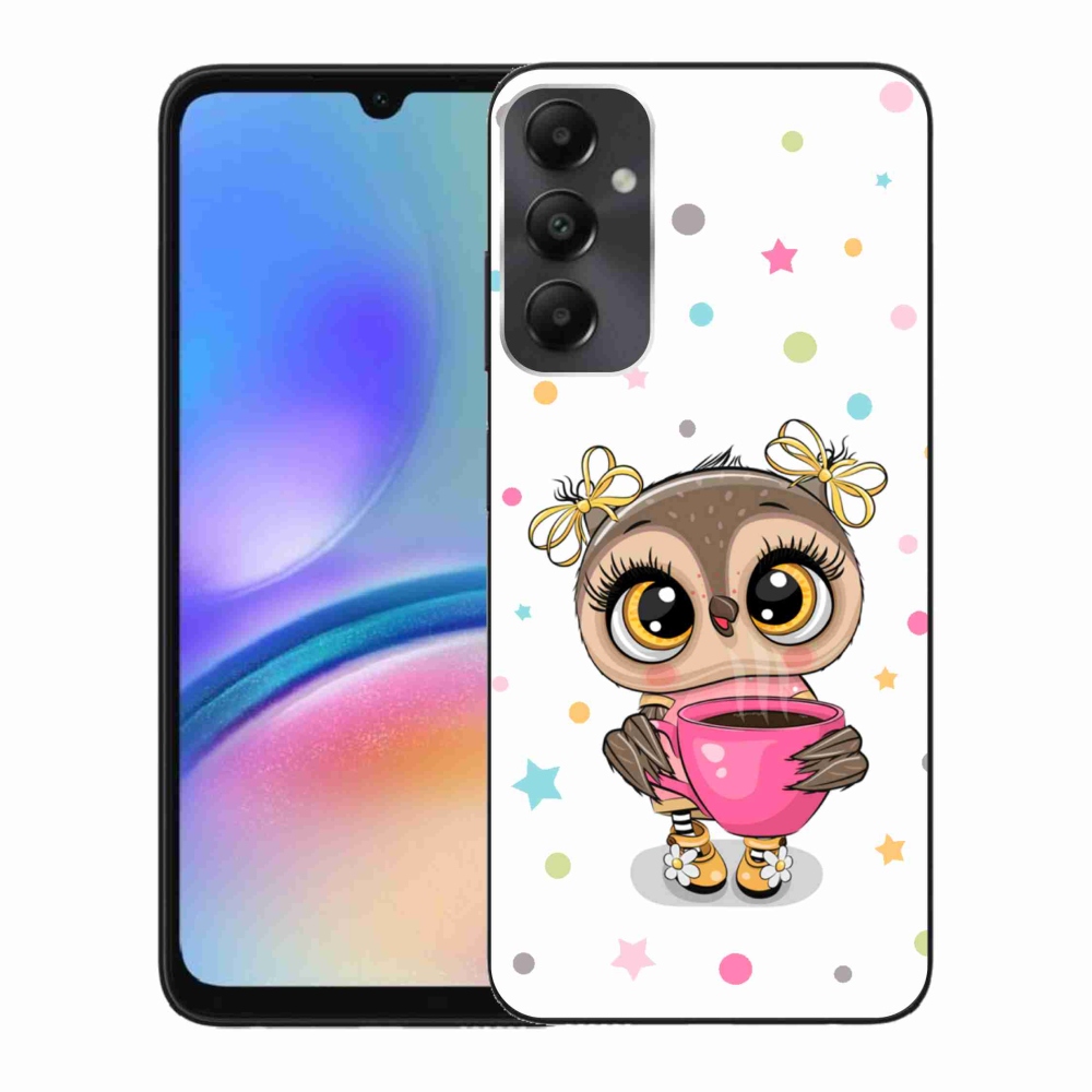Gél borítás mmCase Samsung Galaxy A05s készülékhez - rajzfilm bagoly