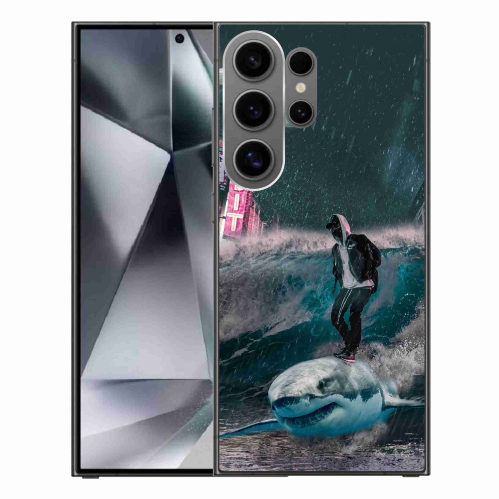Zselés borítás mmCase Samsung Galaxy S24 Ultra - cápa