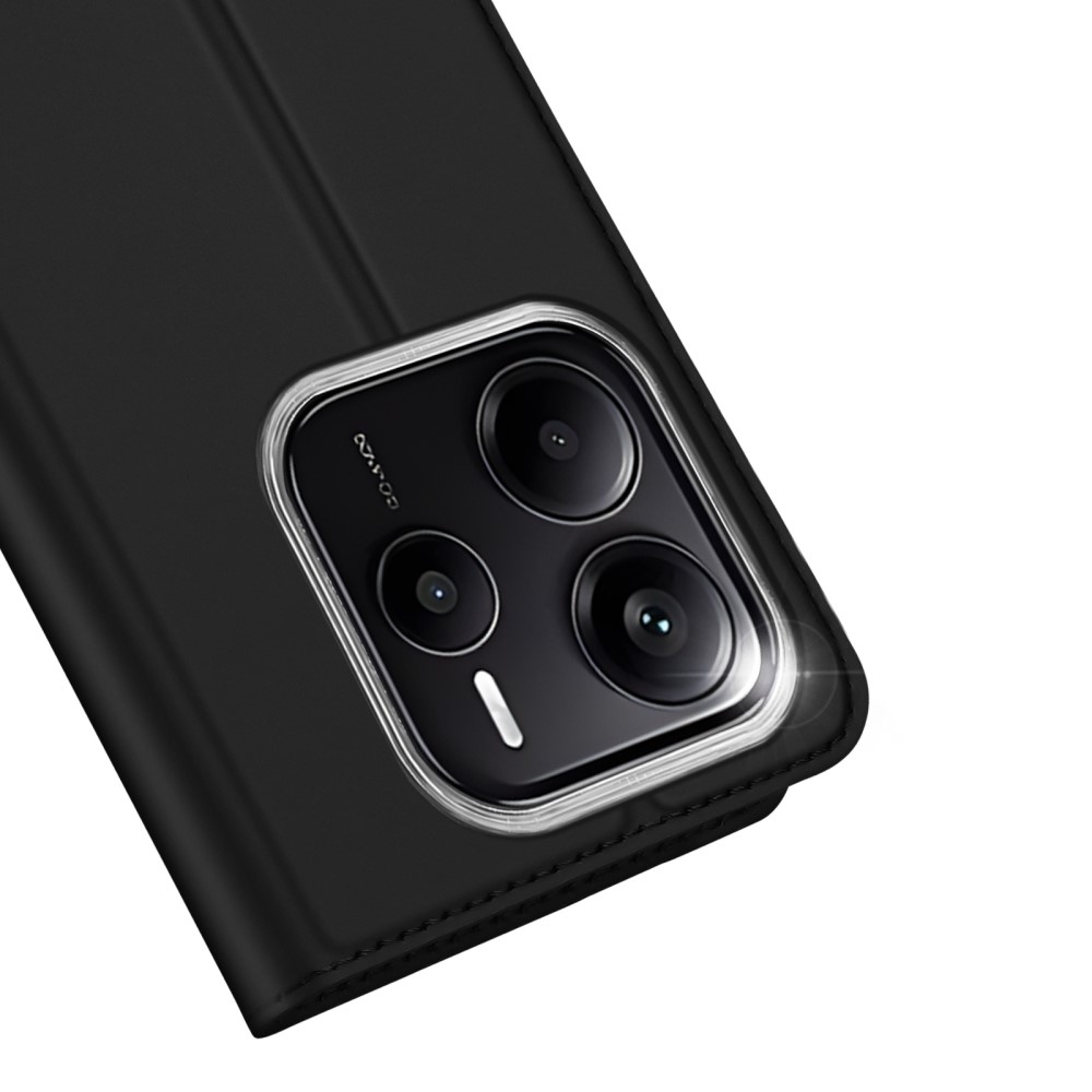 DUX könyvtáska Xiaomi Redmi Note 14 5G - fekete