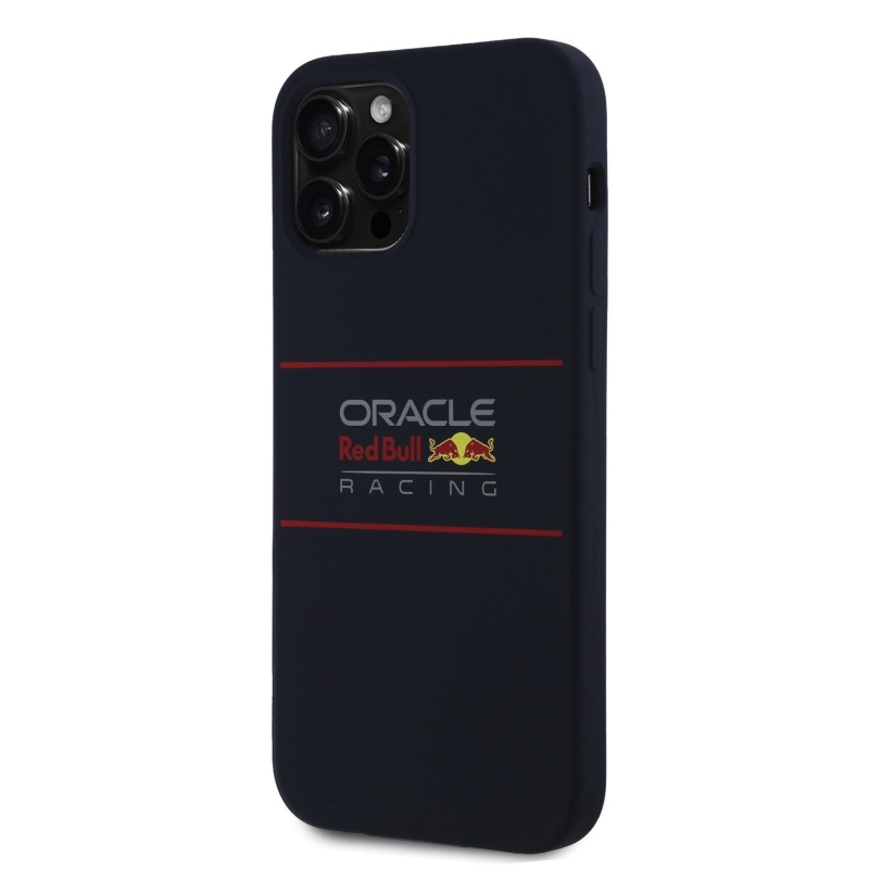 Red Bull szilikon vízszintes logós MagSafe hátlap iPhone 12/12 Pro tengerészgyalogsághoz