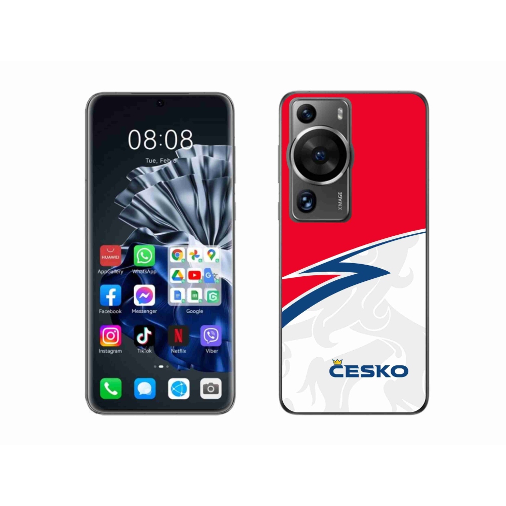 Zselés borítás mmCase a Huawei P60 Pro készülékhez - Csehország