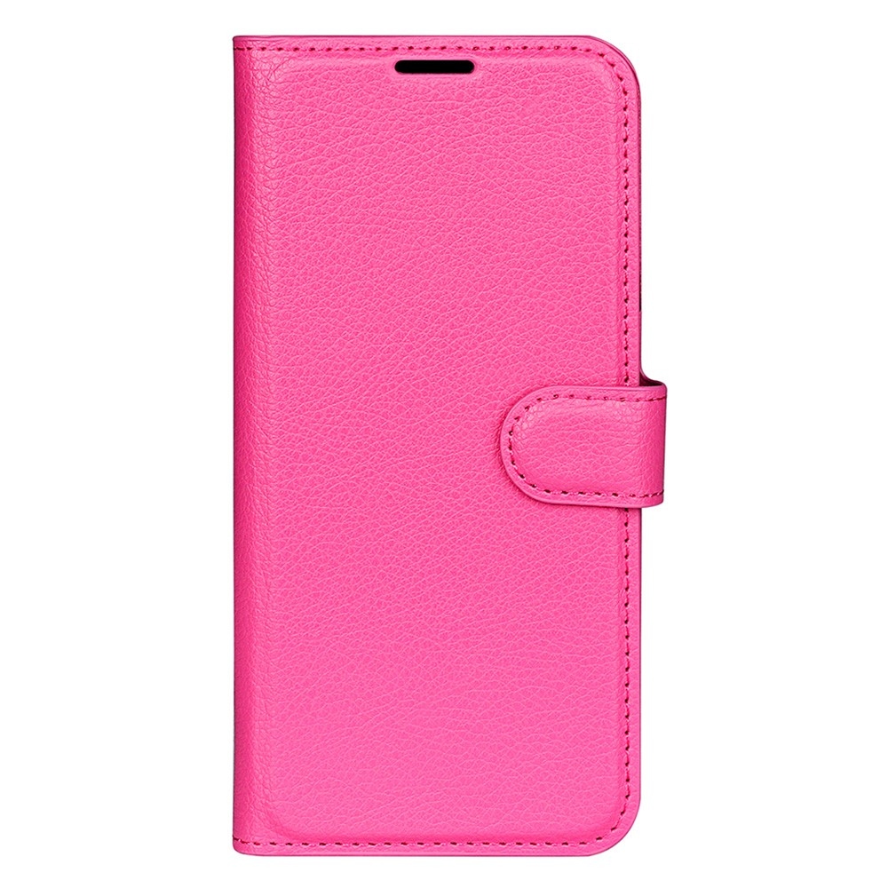 Litchi könyv tok a Xiaomi 14T Pro-hoz - rózsaszínű