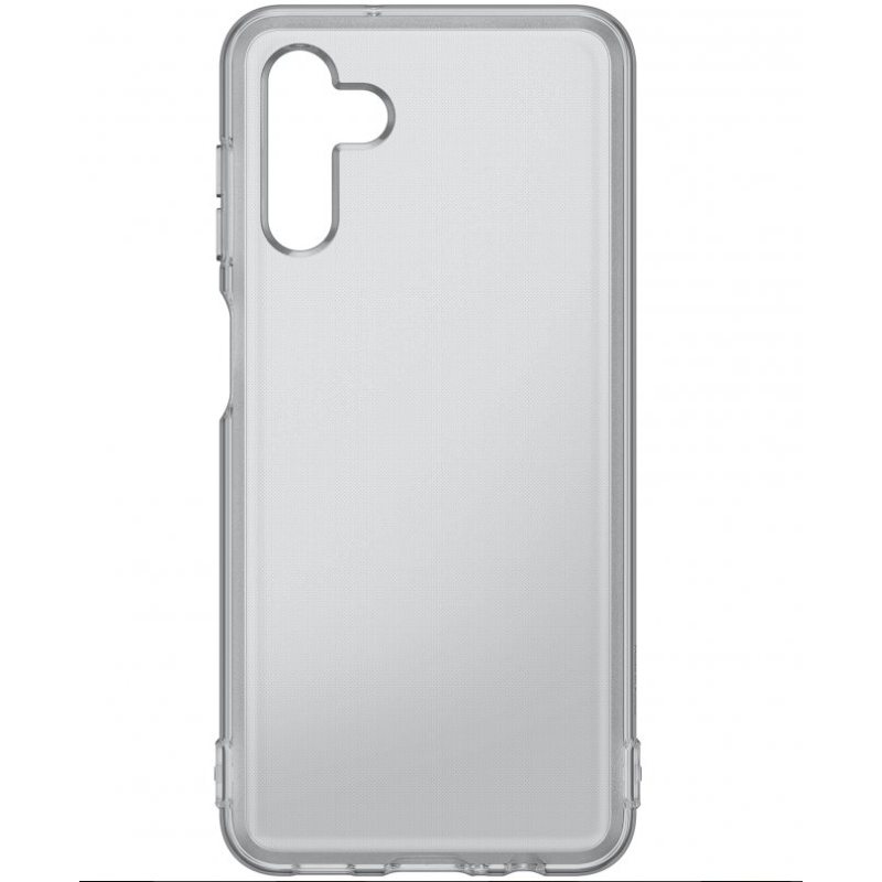 EF-QA047TBE Samsung Soft Clear Cover for Galaxy A04s fekete